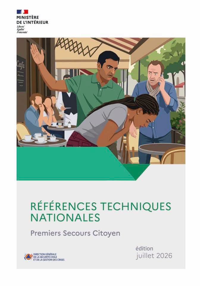 Nouvelles recommandations nationales de Premiers Secours Citoyen PSC - Références Techniques Nationales Juillet 2026